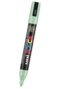 ΜΑΡΚΑΔΟΡΟΣ ΖΩΓΡΑΦΙΚΗΣ UNI POSCA PC-5Μ ΜΥΤΗ 1,8-2,5ΜΜ LΙGΗΤ GRΕΕΝ
