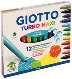 ΜΑΡΚΑΔΟΡΟΙ 12ΤΕΜ.ΧΟΝΤΡΟΙ GIOTTO TURBO MAXI