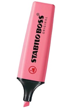 ΜΑΡΚΑΔΟΡΟΣ ΥΠΟΓΡ/ΣΗΣ STABILO BOSS 70 PASTEL-150 CHERRY PINK