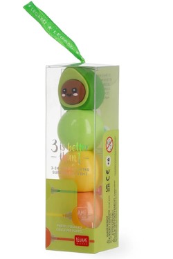 ΜΑΡΚΑΔΟΡΟΙ ΥΠΟΓΡ/ΣΗΣ FANCY ΣΕΤ 3ΤΕΜ. LEGAMI 3 IS BETTER THAN 1 MUMAKIT2 AVOCADO
