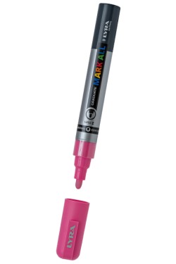 ΜΑΡΚΑΔΟΡΟΣ ΖΩΓΡΑΦΙΚΗΣ LYRA GRADUATE MARK ALL ΜΥΤΗ 2mm.PINK
