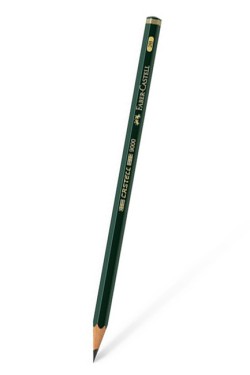 ΜΟΛΥΒΙ FABER ΣΧΕΔΙΟΥ ΠΡΑΣΙΝΟ CASTELL 9000 2B 119002