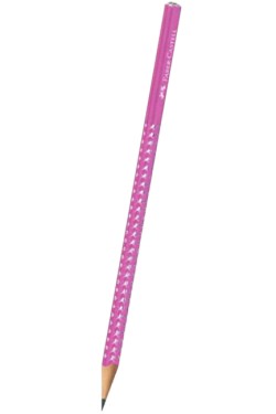 ΜΟΛΥΒΙ FABER GRIP SPARKLE II B ELECTRIC FUCHSIA 118291