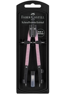 ΔΙΑΒΗΤΗΣ ΜΕ ΜΥΤΗ-ΒΙΔΑ FABER GRIP SHADOW ROSE 174021