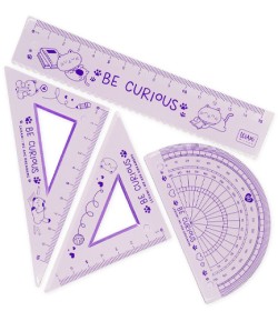 ΣΕΤ ΓΕΩΜΕΤΡΙΚΩΝ ΟΡΓΑΝΩΝ LEGAMI RS0002 (4ΤΕΜ.) YOU RULE KITTY