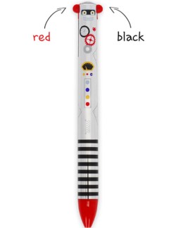 ΣΤΥΛΟ FANCY LEGAMI CLICK & CLACK CLICKKIT29 ΔΥΟ ΧΡΩΜΑΤΩΝ ROBOT