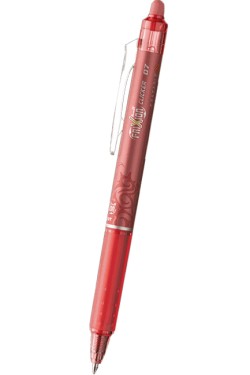 ΣΤΥΛΟ GEL PILOT FRIXION CLICKER ΜΕ ΓΟΜΑ 0,7 ΚΟΡΑΛΙ