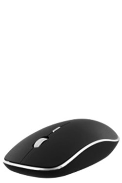MOUSE ΟΠΤΙΚΟ ΑΣΥΡΜΑΤΟ SILENT CLICK TΝΒ RUBBY BLACK