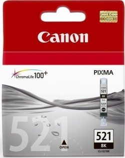 ΜΕΛΑΝΙ INKJET CANON CLI-521 BLACK (2933B001)