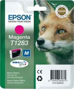 ΜΕΛΑΝΙ INKJET EPSON T1283 MAGENTA (FOX)-SIZE MEDIUM
