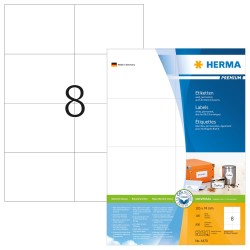 ΕΤΙΚΕΤΕΣ INKJET/LASER/COPIER 105*74mm.100Φ.HERMA 4470