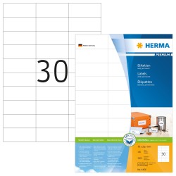 ΕΤΙΚΕΤΕΣ INKJET/LASER/COPIER 70*29,7mm.100Φ.HERMA 4456