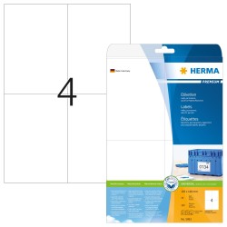 ΕΤΙΚΕΤΕΣ INKJET/LASER/COPIER 105*148mm.25Φ.HERMA 5063