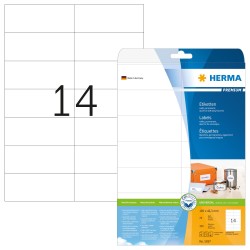 ΕΤΙΚΕΤΕΣ INKJET/LASER/COPIER 105*42,3mm.25Φ.HERMA 5057