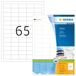 ΕΤΙΚΕΤΕΣ INKJET/LASER/COPIER 38,1*21,2mm.100Φ.HERMA 4270