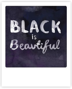 ΚΑΡΤΑΚΙ PICKMOTION ΜΟΝΟ BLACK IS BEAUTIFUL
