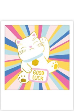 ΚΑΡΤΑΚΙ PICKMOTION ΜΟΝΟ GOOD LUCK CAT