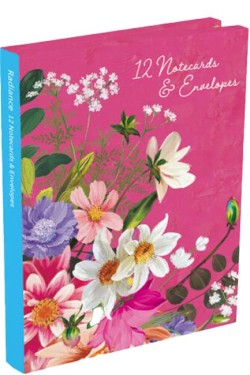 ΚΑΡΤΑ ΕΥΧΕΤΗΡΙΑ ΣΕΤ 12ΤΕΜ.ΜΕ ΦΑΚΕΛΟ THE GIFTED STATIONERY RADIANCE A
