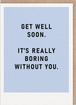 ΚΑΡΤΑ OHH DEER BORING WITHOUT YOU GET WELL SOON 9837