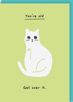 ΚΑΡΤΑ OHH DEER YOURE OLD GET OVER IT 8816