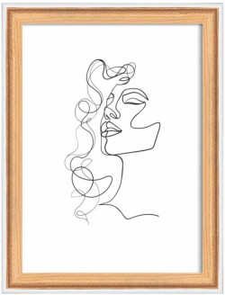 ΚΟΡΝΙΖΑ WALTHER SILHOUETTE 13*18CM NW318P BEECH TREE