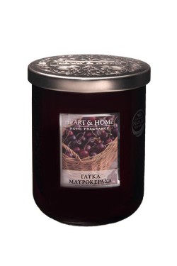 ΚΕΡΙ ΑΡΩΜΑΤΙΚΟ HEART & HOME ΜΕΓΑΛΟ 340ΓΡ.-ΓΛΥΚΑ ΜΑΥΡΟΚΕΡΑΣΑ