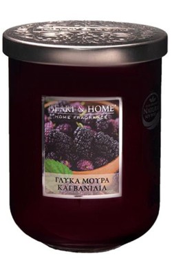 ΚΕΡΙ ΑΡΩΜΑΤΙΚΟ HEART & HOME ΜΕΓΑΛΟ 340ΓΡ.-ΓΛΥΚΑ ΜΟΥΡΑ ΚΑΙ ΒΑΝΙΛΙΑ
