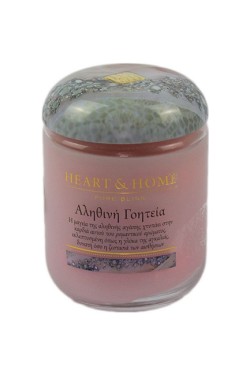 ΚΕΡΙ ΑΡΩΜΑΤΙΚΟ HEART & HOME ΜΕΓΑΛΟ 340ΓΡ.-ΑΛΗΘΙΝΗ ΓΟΗΤΕΙΑ