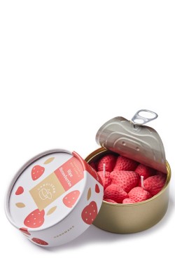 ΚΕΡΙ ΧΕΙΡΟΠΟΙΗΤΟ ΣΕ ΚΟΝΣΕΡΒΑ CANDLEHAND GOURMET RIPE STRAWBERRIES
