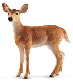 ΦΙΓΟΥΡΑ SCHLEICH ΕΛΑΦΙΝΑ ΜΕ ΛΕΥΚΗ ΟΥΡΑ