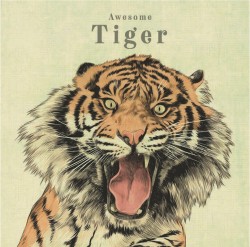 ΚΑΔΡΟ CHIC MIC ΚΑΝΒΑΣ 20*20εκ.TIGER