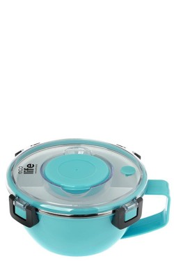 ΔΟΧΕΙΟ ΦΑΓΗΤΟΥ ΘΕΡΜΟΣ ECO LIFE 850ML.DOUBLE WALL ΜΕ ΧΩΡΙΣΜΑ ΜΠΛΕ
