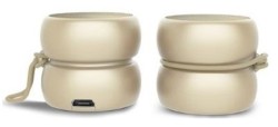 ΗΧΕΙΟ ΦΟΡΗΤΟ RECHARGEABLE XOOPAR YOYO ΣΕΤ 2 ΤΕΜ. FINGER BLUETOOTH 6W TWS METALLIC GOLD