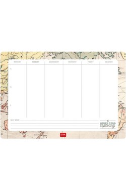 ΠΛΑΝΟ ΕΒΔΟΜΑΔΙΑΙΟ LEGAMI 24,5*17cm.SMART NOTES SMANT0015 TRAVEL