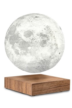 ΦΩΤΙΣΤΙΚΟ ΦΕΓΓΑΡΙ ΣΕ ΞΥΛΙΝΗ ΒΑΣΗ GINGKO SMART MOON G019WT WALNUT