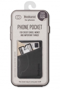 Bookaroo Phone Pocket - Charcoal