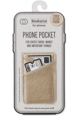 Bookaroo Phone Pocket - Gold