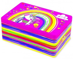 ΚΟΥΤΙ ΜΕΤΑΛΛΙΚΟ R.E.D.SMRECT6 MY MAGICAL TREASURES UNICORNS