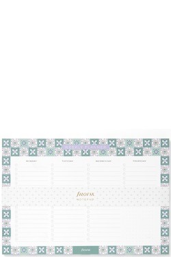 ΠΛΑΝΟ ΕΒΔΟΜΑΔΙΑΙΟ FILOFAX ΜΑΓΝΗΤΙΚΟ 25,5*17 CM.FILOFAX MEDITERRANEAN