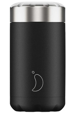 ΔΟΧΕΙΟ ΦΑΓΗΤΟΥ ΘΕΡΜΟΣ CHILLYS 500 ml BLACK