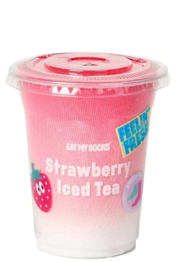 ΚΑΛΤΣΕΣ EAT MY SOCKS STRAWBERRY ICED TEA 2