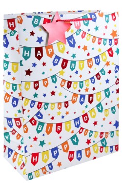 ΤΣΑΝΤΑ ΔΩΡΟΥ 33*45,5*15cm.BIRTHDAY BANNERS