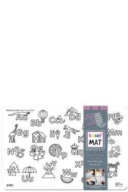 ΣΟΥΠΛΑ 48*33,5cm.FUNNY MAT ΑΓΓΛΙΚΟ ΑΛΦΑΒΗΤΟ