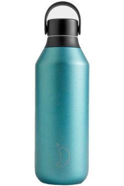 ΠΑΓΟΥΡΙ ΑΝΟΞΕΙΔΩΤΟ ΑΤΣΑΛΙ ΘΕΡΜΟΣ CHILLYS 500ml SERIES 2 METALLIC ATLANTIS
