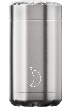 ΔΟΧΕΙΟ ΦΑΓΗΤΟΥ ΘΕΡΜΟΣ CHILLYS 500 ml SILVER