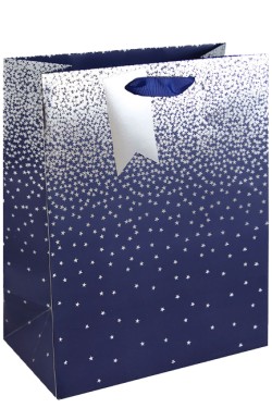 ΤΣΑΝΤΑ ΔΩΡΟΥ 26,5*14*33cm.NAVY OMBRE