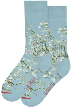 ΚΑΛΤΣΕΣ MUSEARTA VINCENT VAN GOGH ALMOND BLOSSOM VG-AL-06 BLUE No 40-46