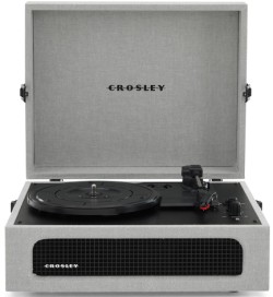 ΠΙΚΑΠ CROSLEY VOYAGER CR8017B-GY4 ΜΕ ΕΝΣΩΜΑΤΩΜΕΝΑ ΗΧΕΙΑ 2-WAY BLUETOOTH GREY