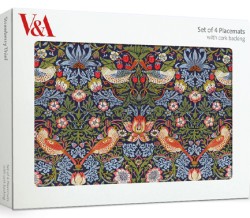 ΣΟΥΠΛΑ 29*21 εκ.V&A ΣΕΤ 4 ΤΕΜ.WILLIAM MORRIS-STRAWBERRY THIEF