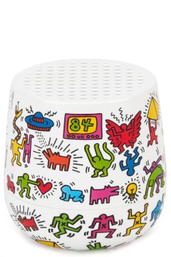 ΗΧΕΙΟ ΦΟΡΗΤΟ LEXON MINO+ BLUETOOTH KEITH HARING HAPPY WHITE